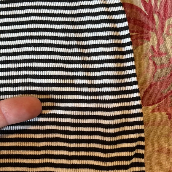 RALPH LAUREN Size Medium Tanktop Dress 100% Pima Cotton Thin Stripe Preppy Chic - Picture 16 of 16